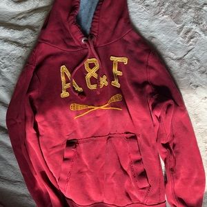 Abercrombie & Fitch Burnt Red Sweatshirt